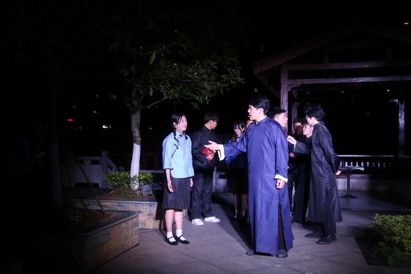 《思政故事会》演出。